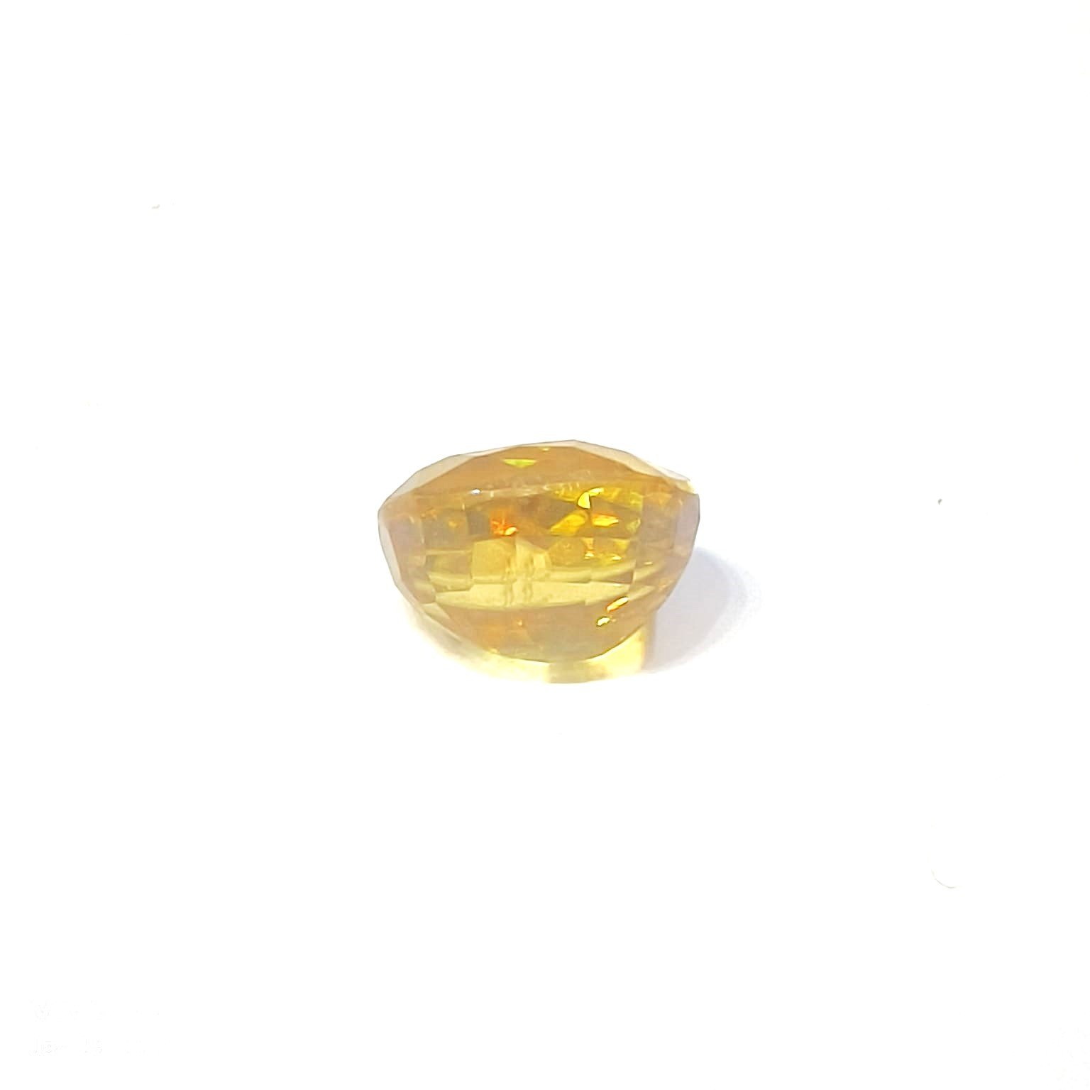 Yellow zircon