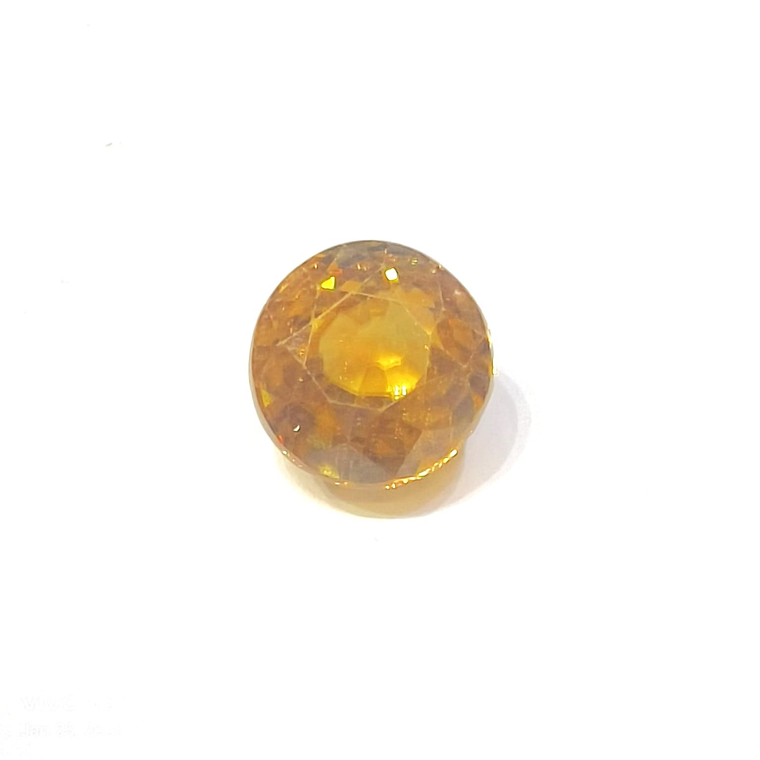 Yellow zircon