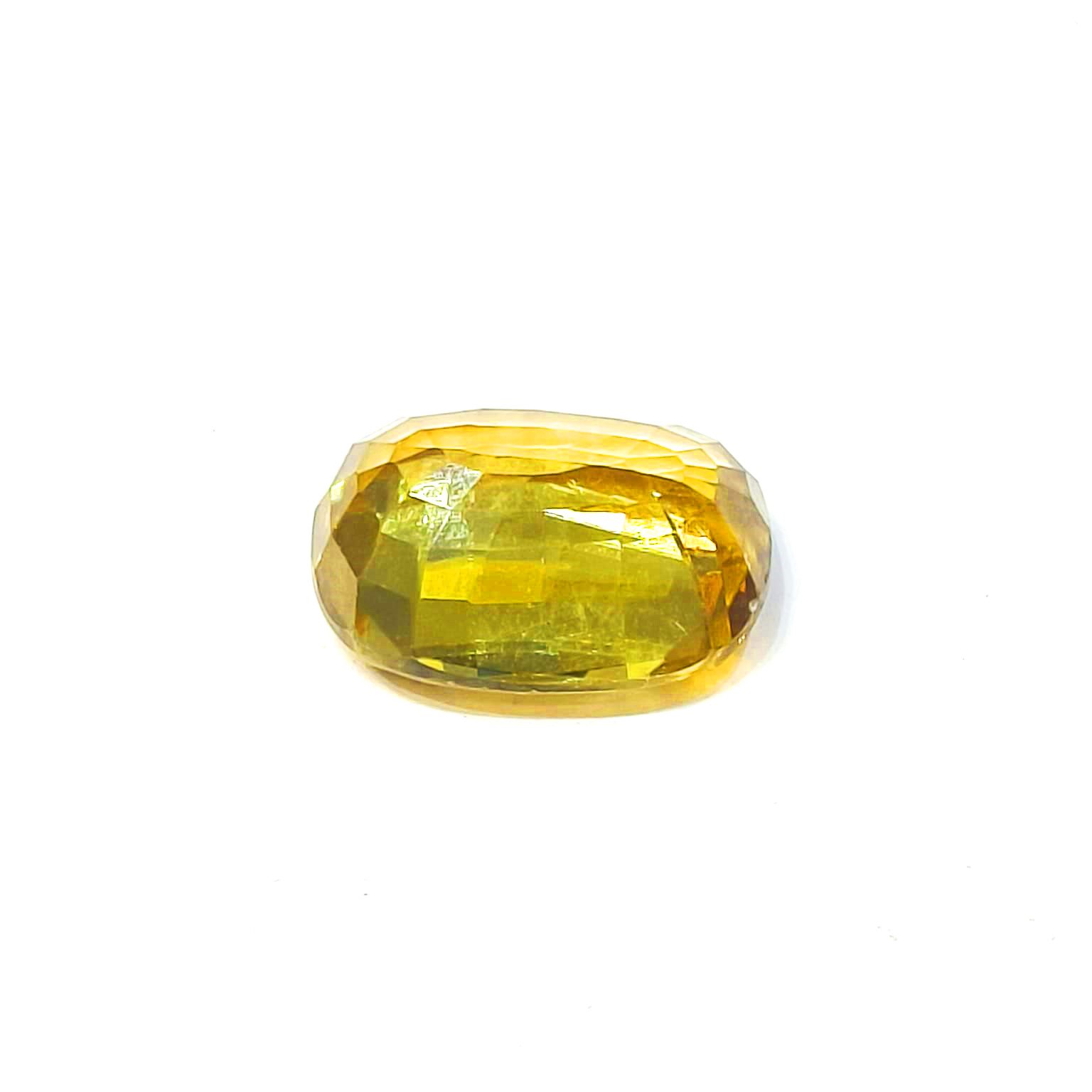 Yellow zircon