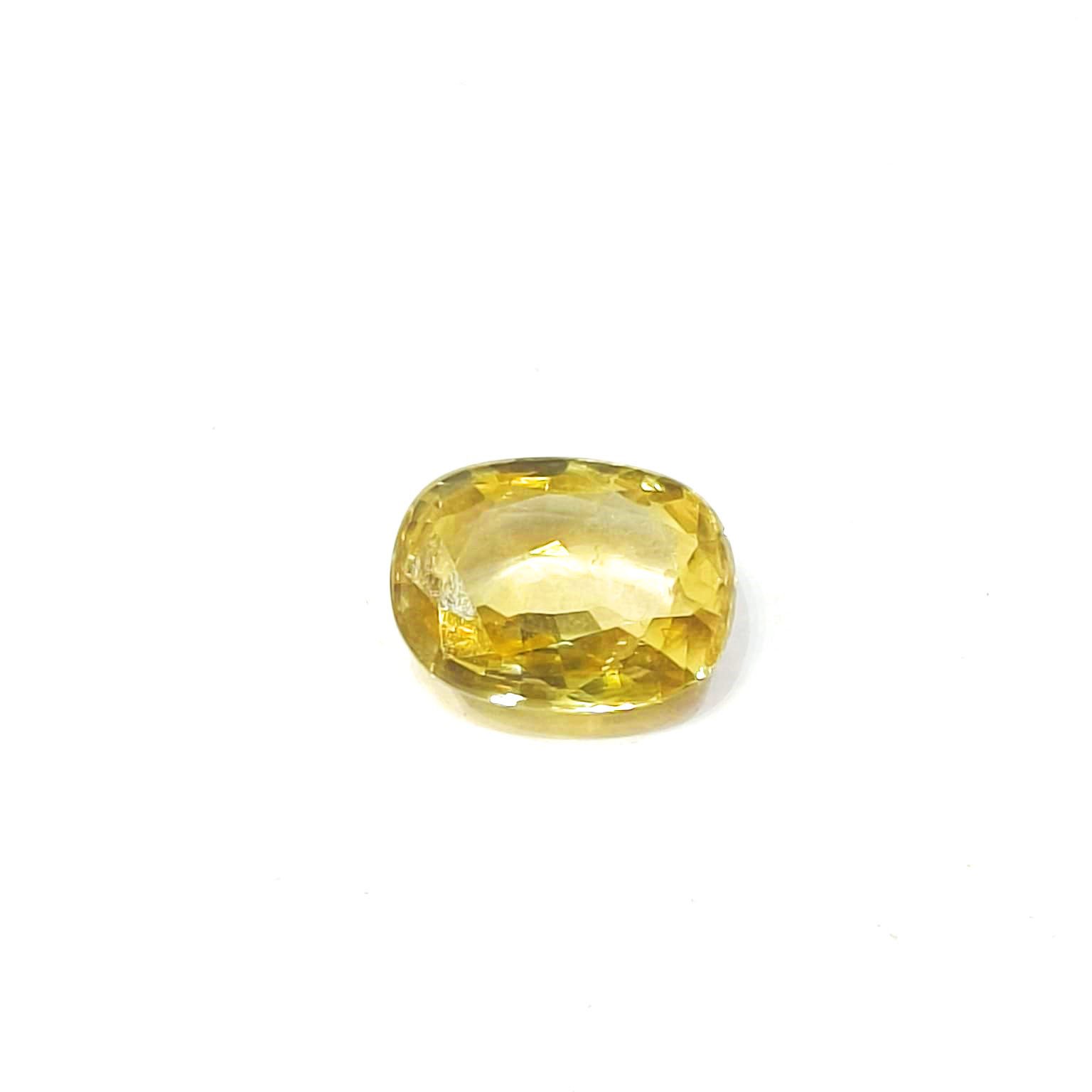 Yellow zircon