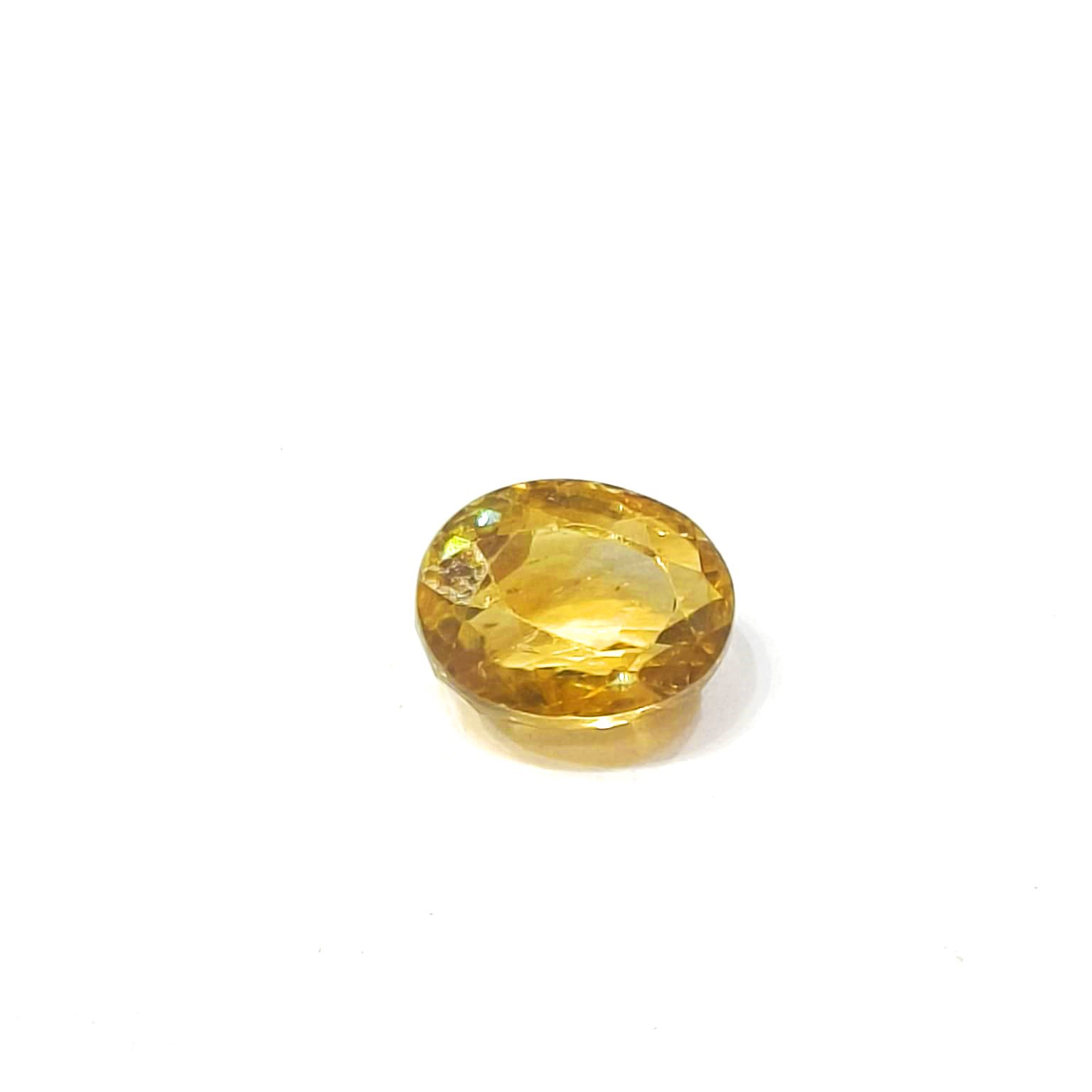 Yellow zircon